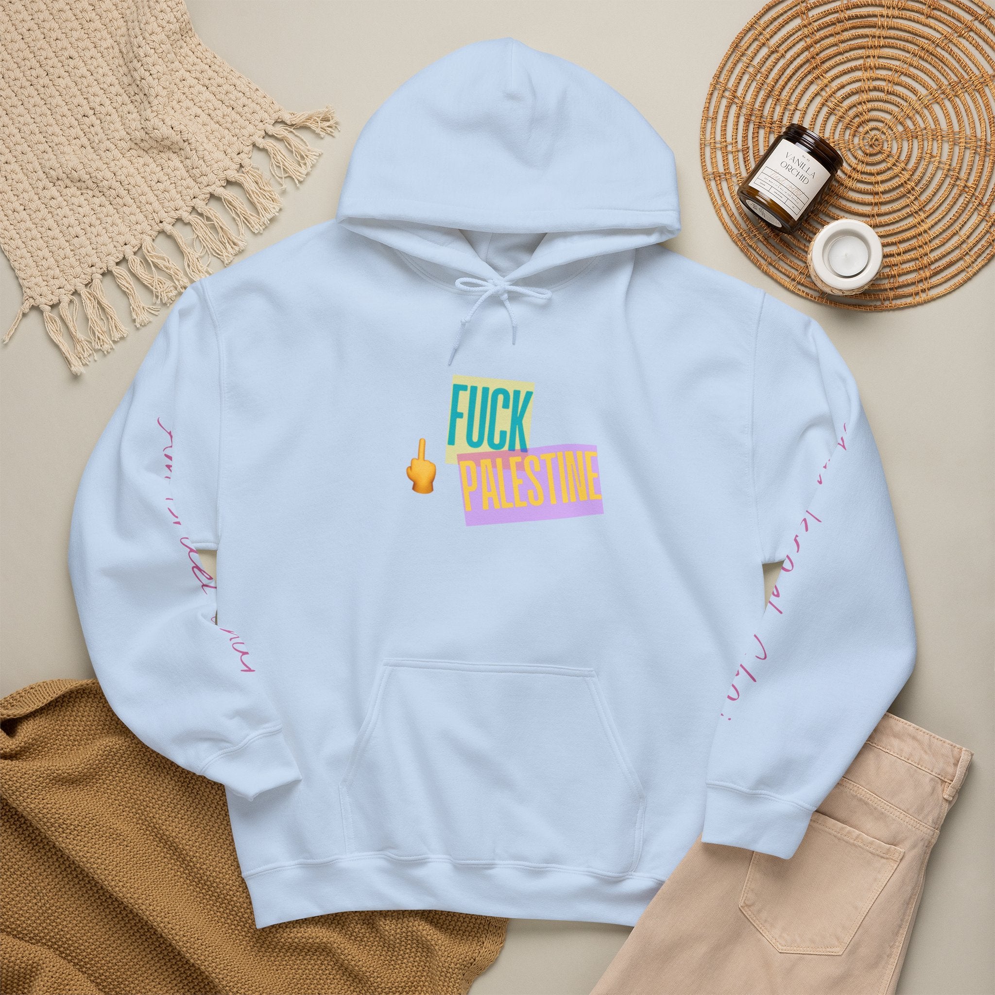 "Fuck Palestine" Unisex Heavy Blend™ Hooded Sweatshirt