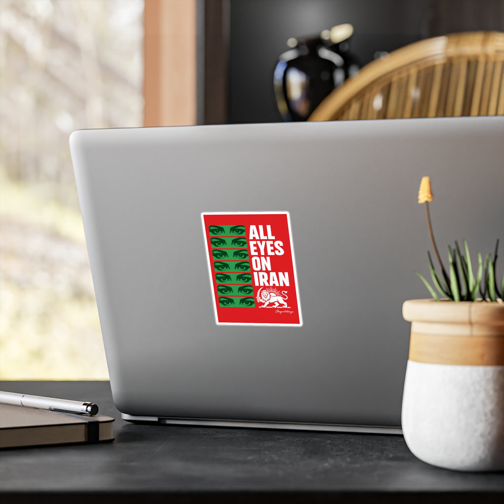All Eyes On Iran Kiss-Cut Vinyl Decals