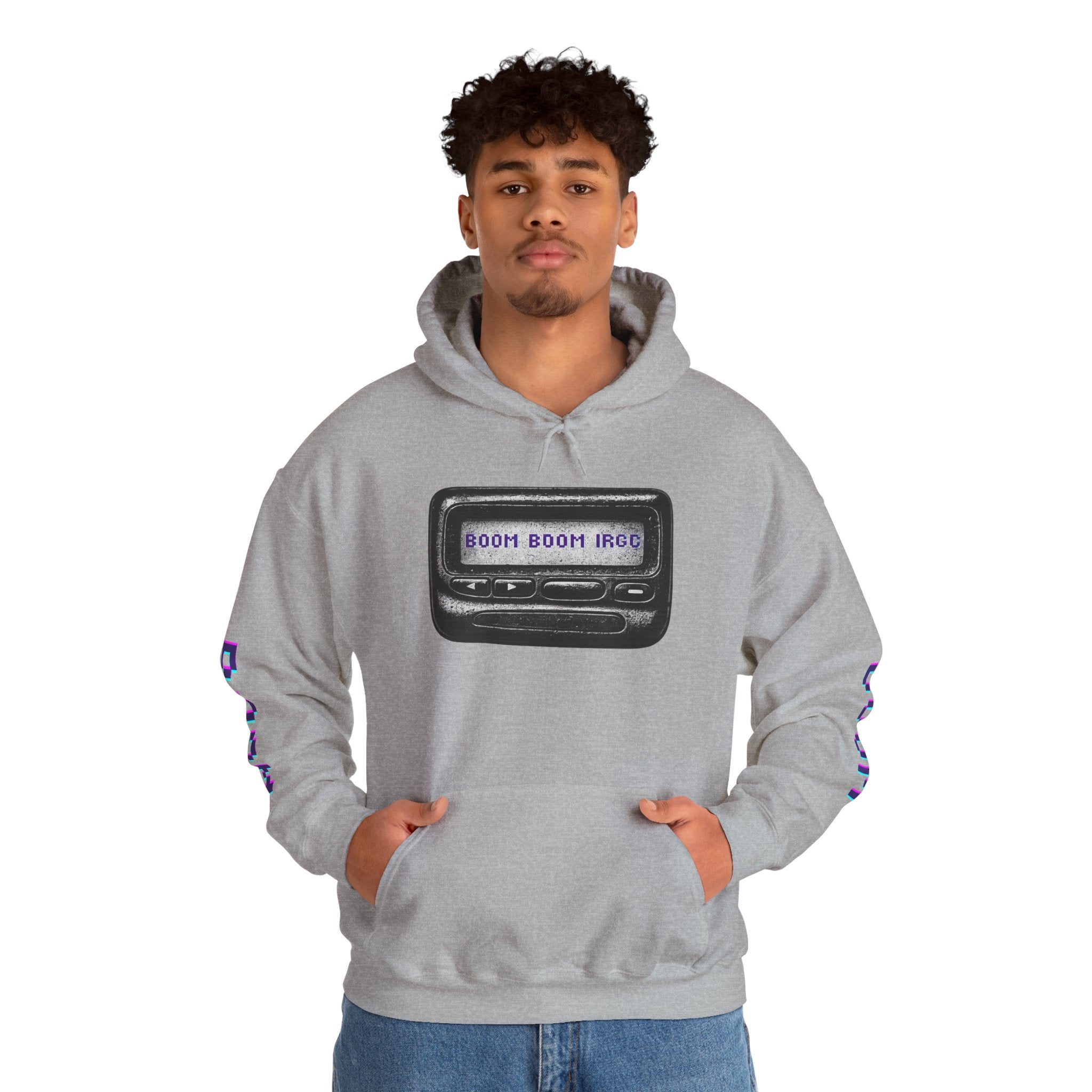 "BOOM" Unisex Heavy Blend™ Hooded Sweatshirt