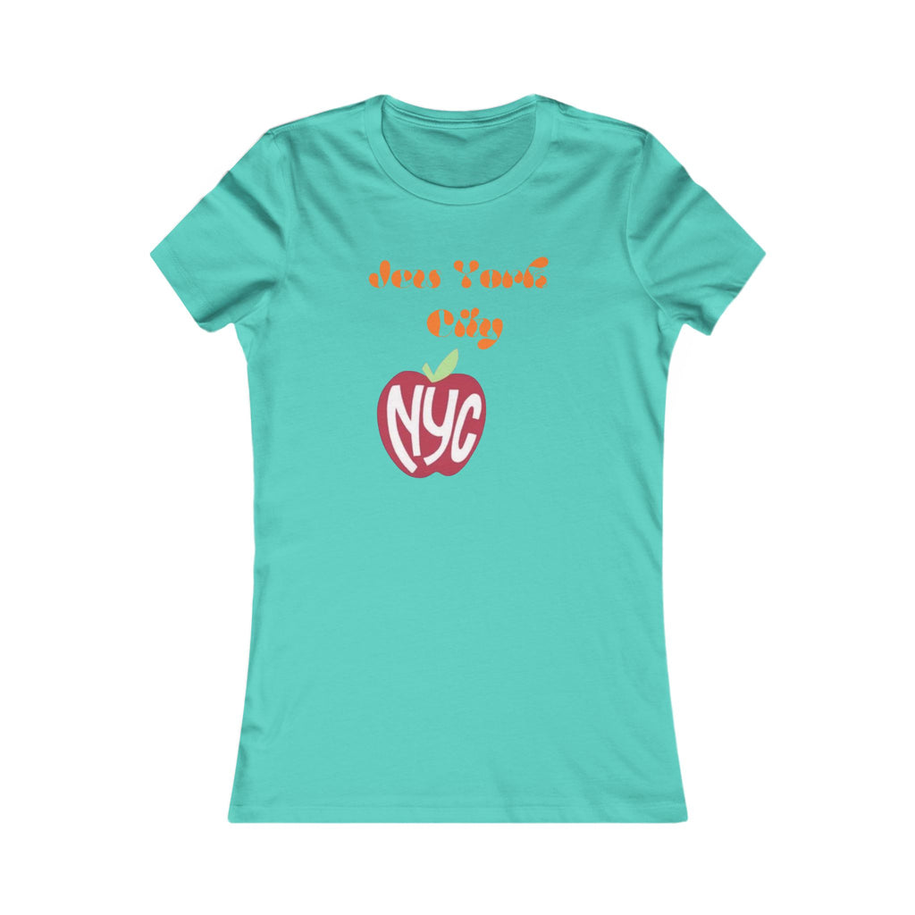 "Jew York City" Women's Favorite Tee