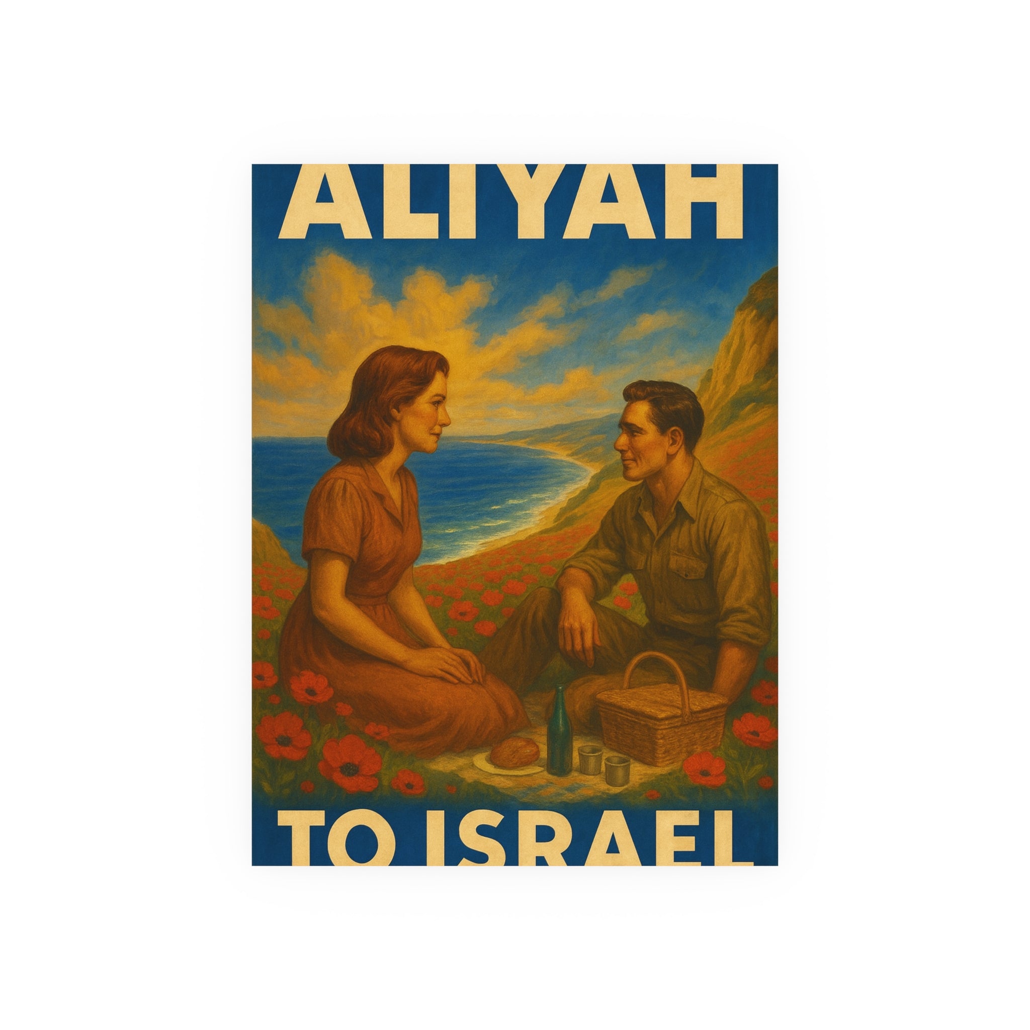 Aliyah Satin and Archival Matte Posters