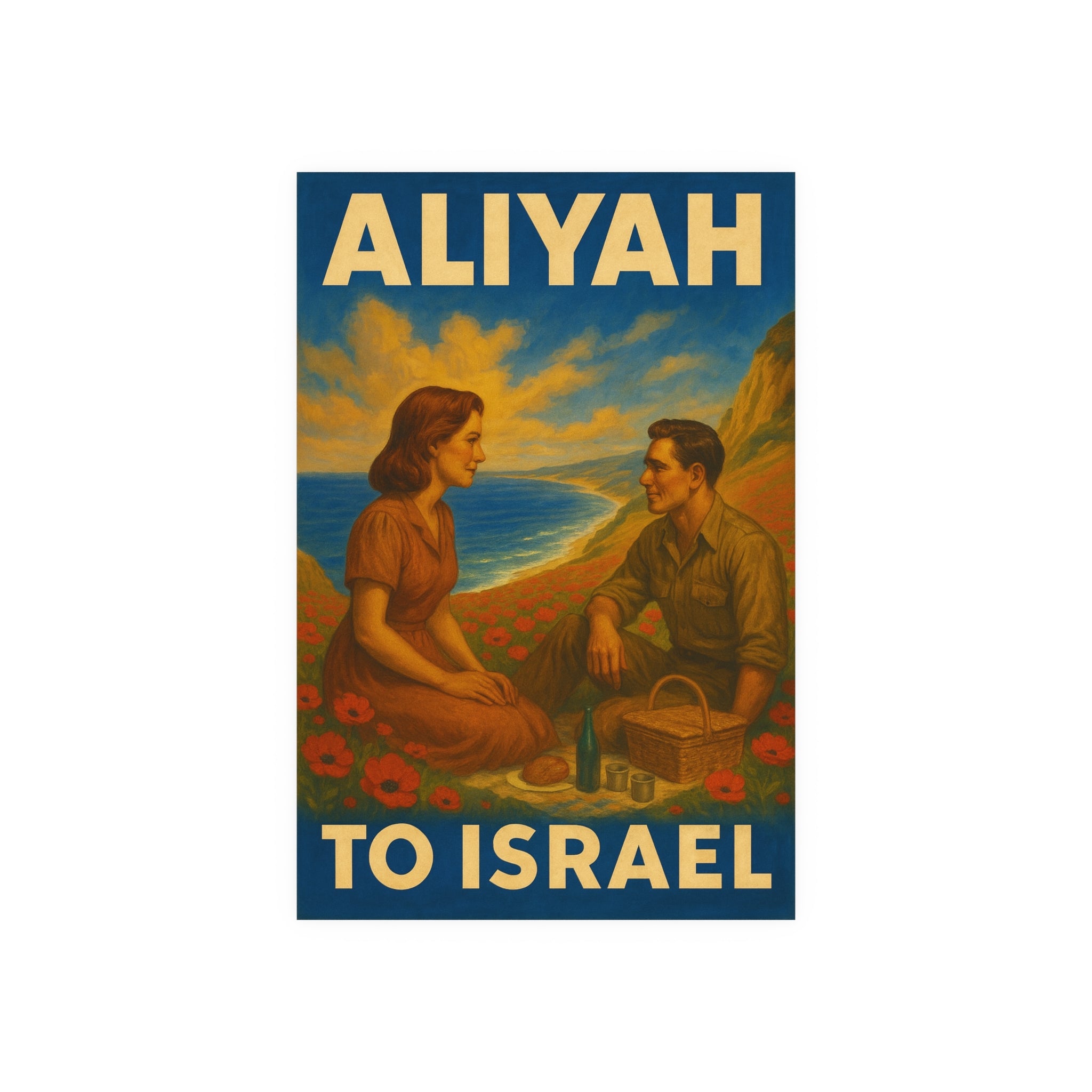 Aliyah Satin and Archival Matte Posters